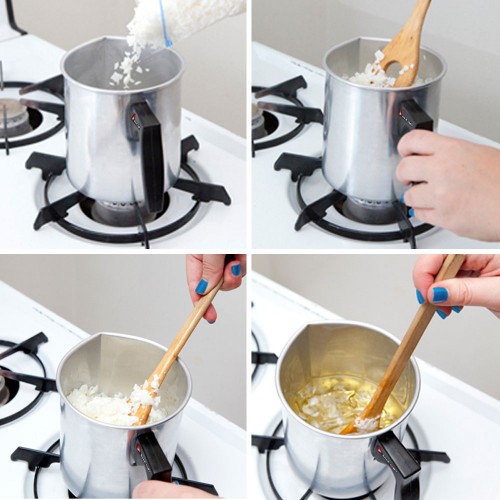 Candle Melting Pot Wax Melting Cup Wax Melting Pot Candle Making Pouring  Pot Heat-Resisting Handle Designed