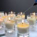 EricX Light 240 pcs Candle Wick Stickers,Heat Resistance Glue Adhere Steady in Hot Wax for Candle Making