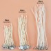 EricX Light Candle Wick Kit 90pcs 4"+6"+8" Cotton Pre-Waxed Candle Wick with 90pcs Wick Stickers 2Pcs Wick Centering Device and 6Pcs Candle Tags for DIY Candle Making 